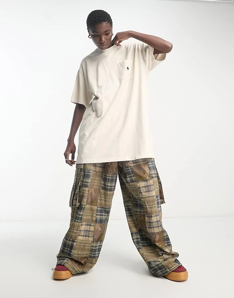 Carhartt WIP Nelson Long T-shirt In Off White For Women