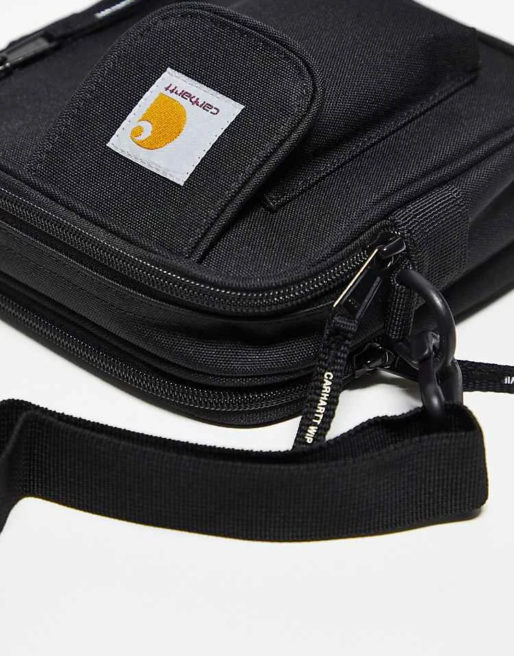 Carhartt WIP Unisex Essentials Flight Bag In Black For Unisex 2 Carhartt WIP Unisex Essentials Flight Bag In Black For Unisex - Image 2