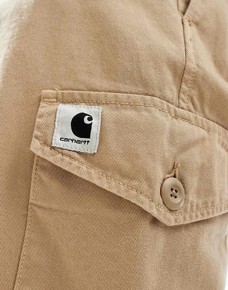 Carhartt WIP Collins Relaxed Cargos Pants In Brown For Women 3 Carhartt WIP Collins Relaxed Cargos Pants In Brown For Women - Image 3