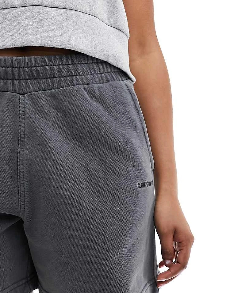 Carhartt WIP Duster Sweat Shorts In Black For Women 3 Carhartt WIP Duster Sweat Shorts In Black For Women - Image 3