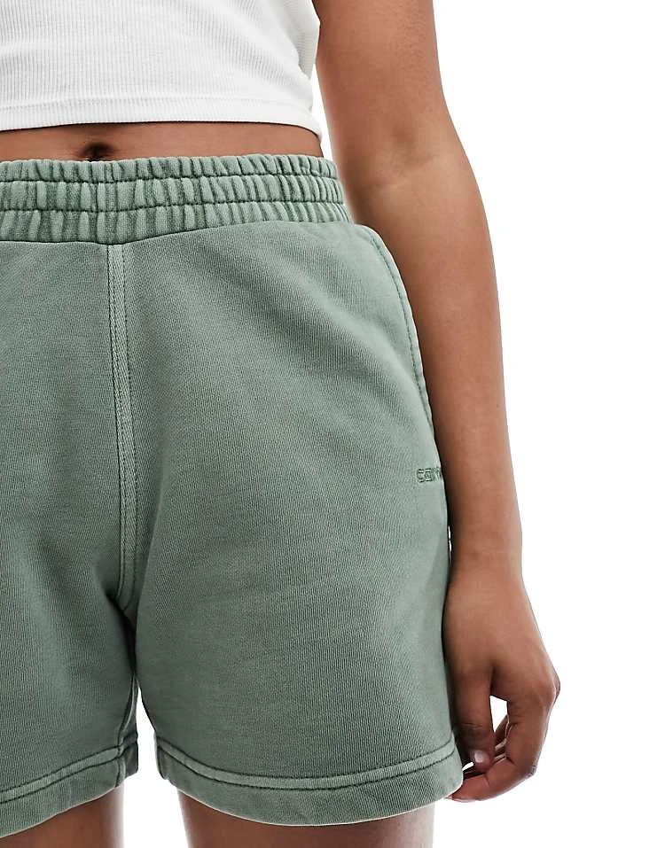 Carhartt WIP Duster Sweat Shorts In Green For Women 5 Carhartt WIP Duster Sweat Shorts In Green For Women - Image 5