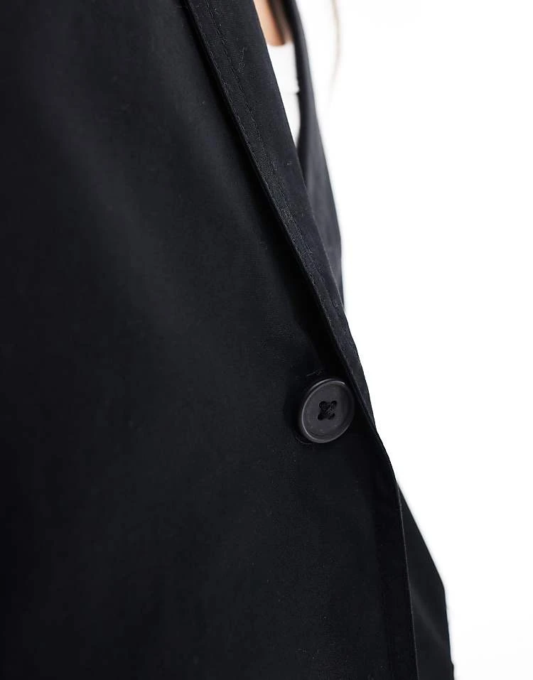 Carhartt WIP Franky Relaxed Fit Blazer In Black For Women 3 Carhartt WIP Franky Relaxed Fit Blazer In Black For Women - Image 3