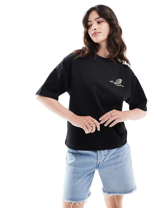 Carhartt WIP Kainosho Graphic Boxy Fit T-shirt In Black For Women