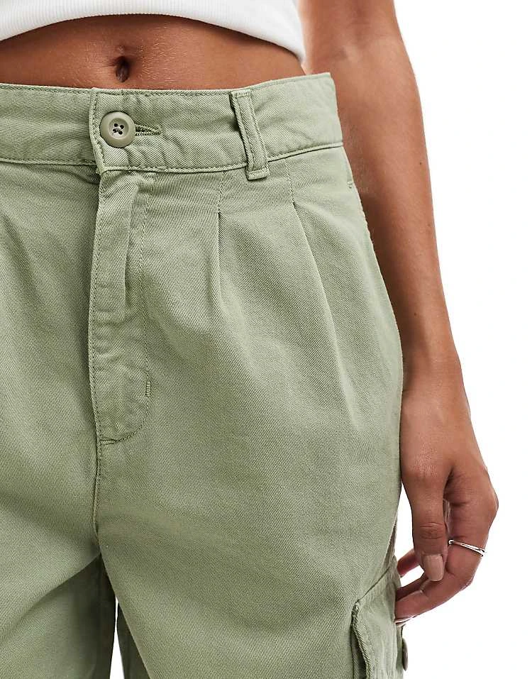 Carhartt WIP Collins Relaxed Cargo Trousers In Sage Green For Women 5 Carhartt WIP Collins Relaxed Cargo Trousers In Sage Green For Women - Image 5