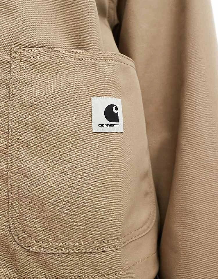 Carhartt WIP Simple Drawstring Jacket In Beige For Women 2 Carhartt WIP Simple Drawstring Jacket In Beige For Women - Image 2