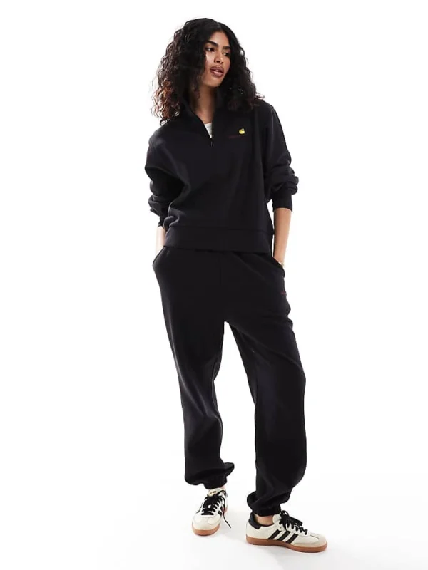 Carhartt WIP American Script Joggers In Black For Women
