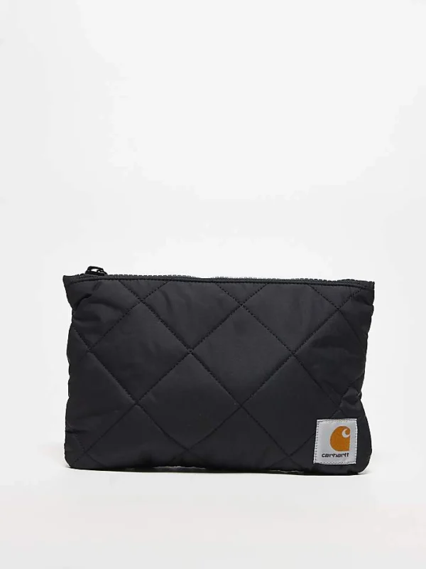 Carhartt WIP Myton Travel Pouch Bag In Black For Unisex