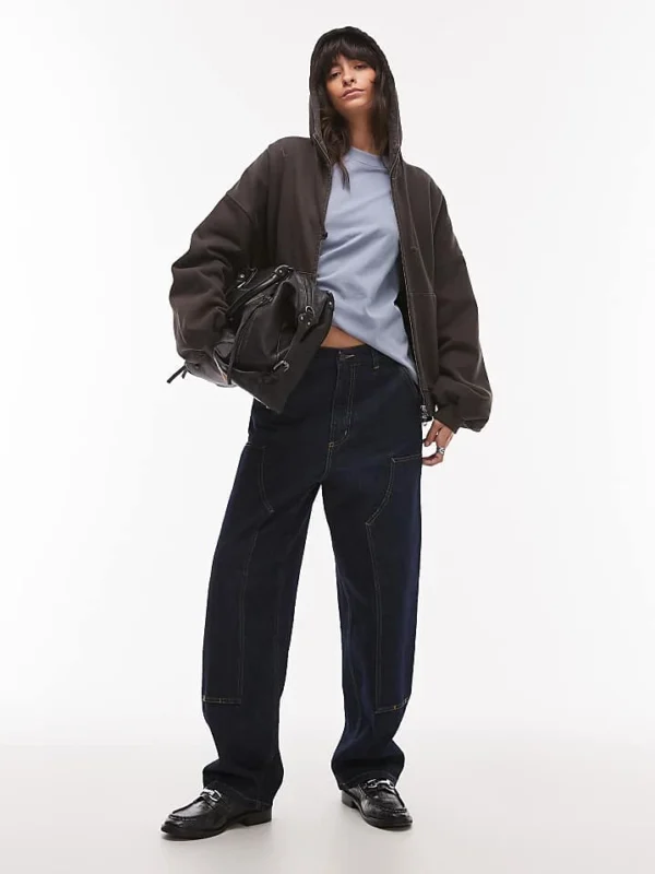 Carhartt WIP Brandon Double Knee Jeans In Blue For Women