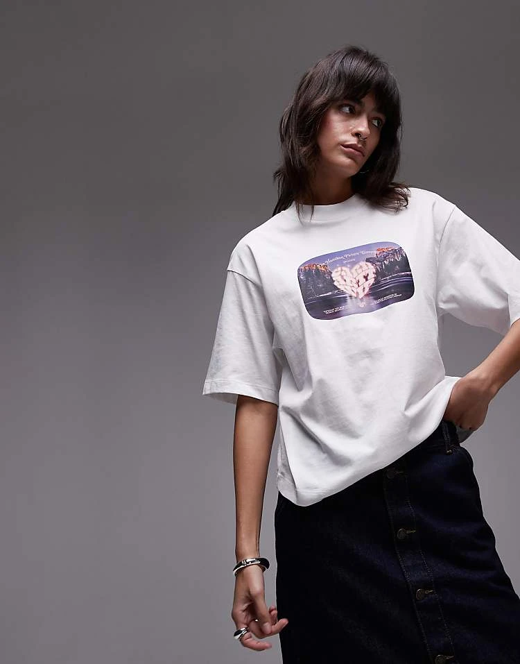 Carhartt WIP Short Sleeve Greatest Flicks T-shirt In White For Women