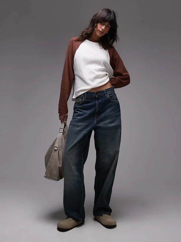 Carhartt WIP Brandon Loose Fit Jeans In Blue For Women