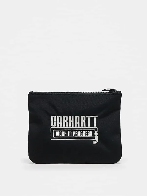 Carhartt WIP Industry Zip Wallet In Black For Unisex