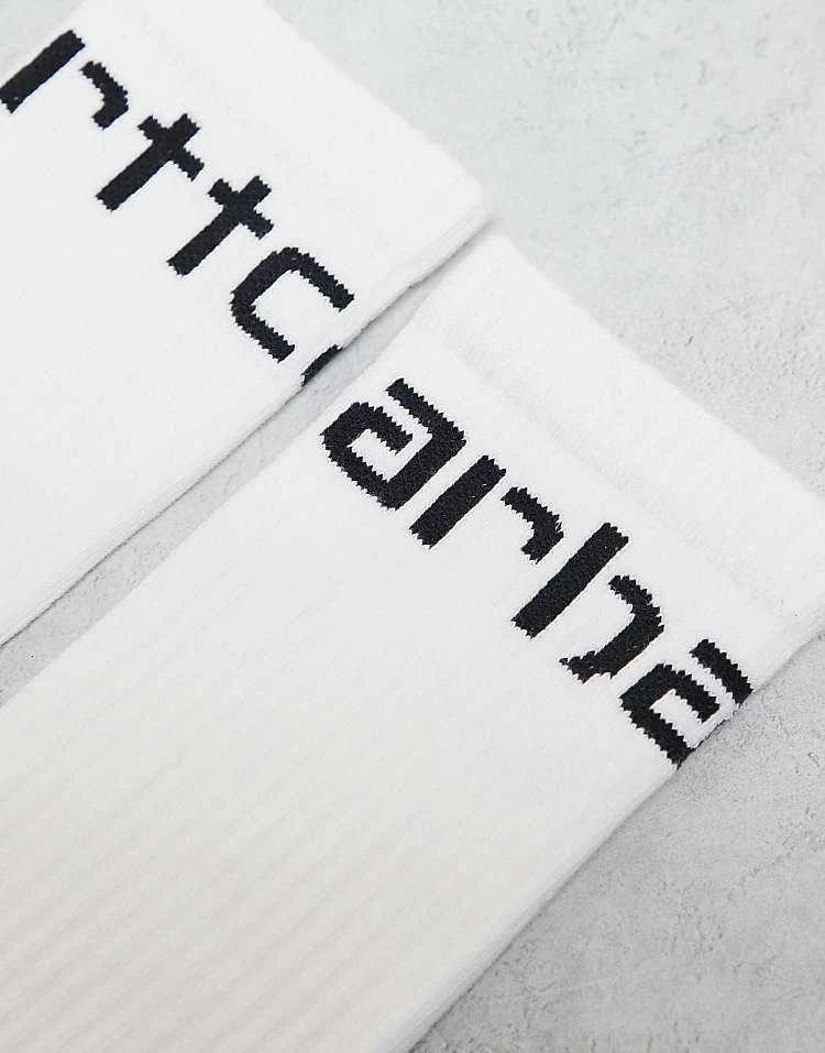 Carhartt WIP Socks In White For Unisex 2 Carhartt WIP Socks In White For Unisex - Image 2