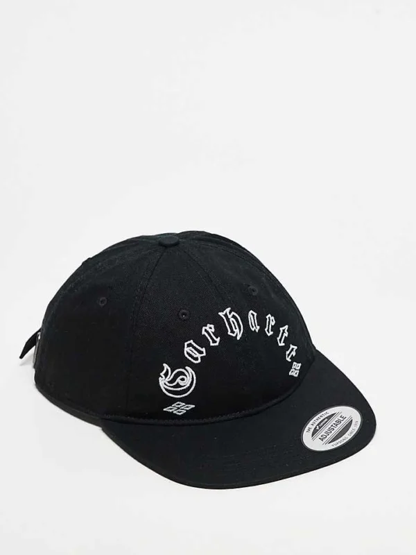 Carhartt WIP Greatest Hits Cap In Black For Unisex