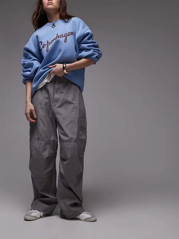 Carhartt WIP Jet Cargo Trousers In Grey For Women