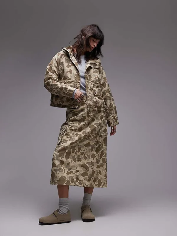 Carhartt WIP Irwin Jacket In Camo For Women Multi