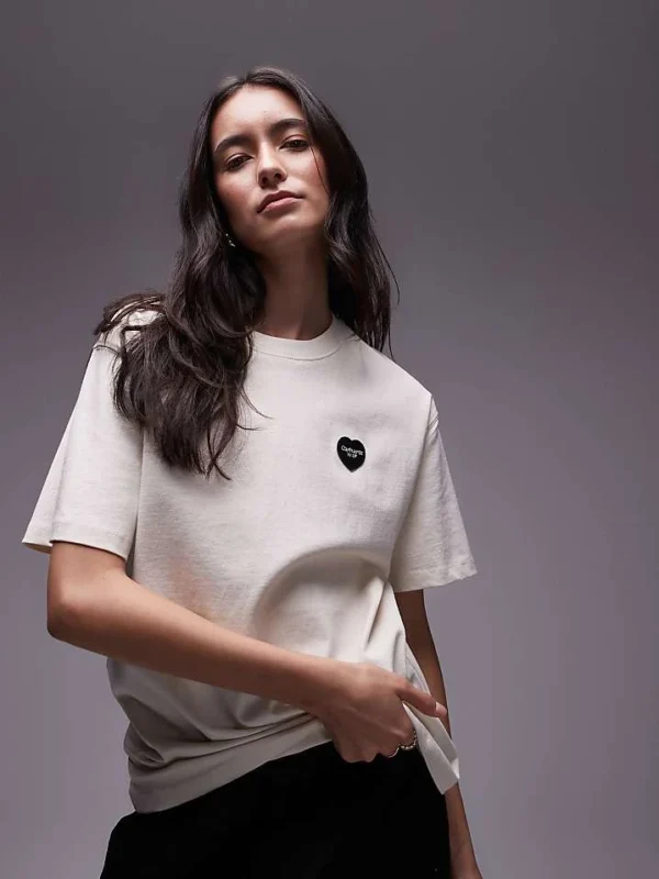 Carhartt WIP Ingo T-shirt In Beige For Women